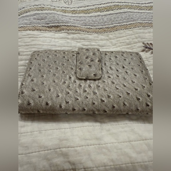 Buxton Ostrich Wallet - Picture 2 of 6